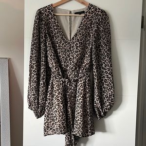 Leopard Print Dynamite Romper